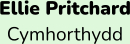 Ellie Pritchard Cymhorthydd