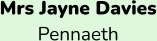 Mrs Jayne Davies Pennaeth