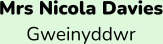 Mrs Nicola Davies Gweinyddwr